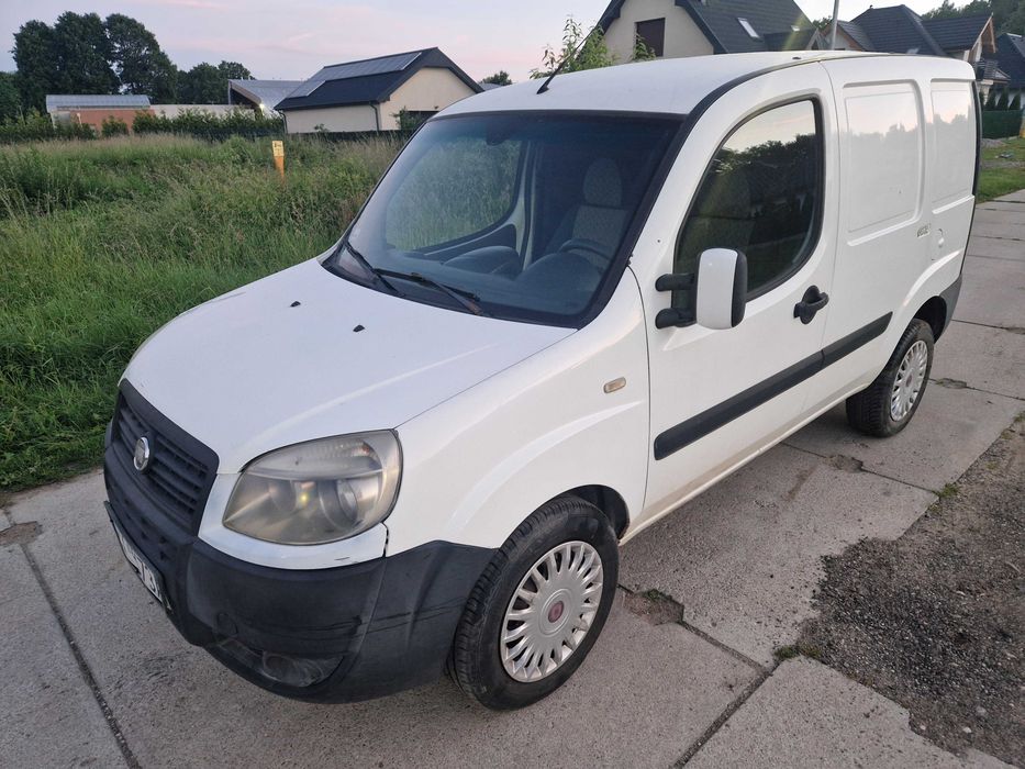 Ładny FIAT DOBLO2007r,2-ręka,bezwypadkowy,sprowadzony,opłacony,faktura