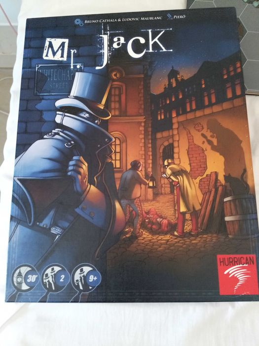 Mr. Jack original board game jogo de tabuleiro