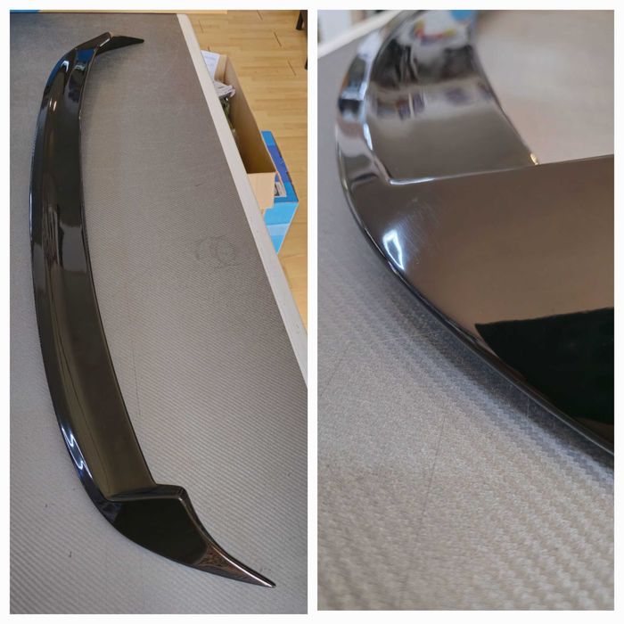 Aileron VW Golf 6 GTI - Plástico Preto Brilhante