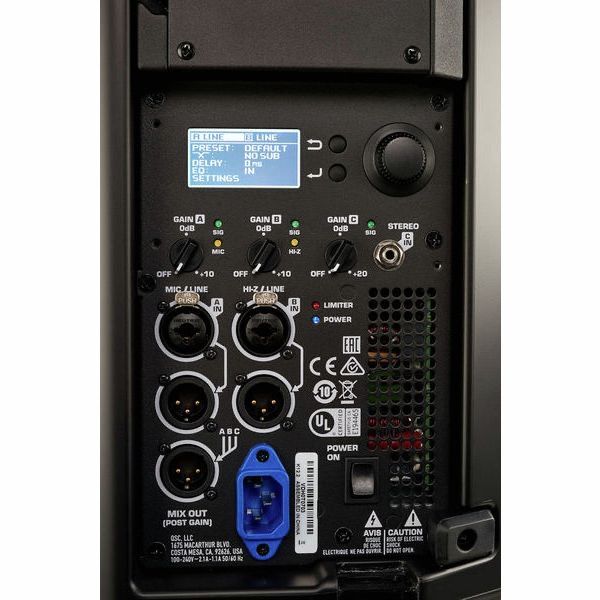 Caixa ativa QSC K 12.2