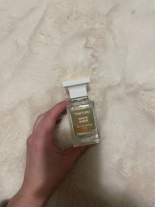 Tom Ford White Suede