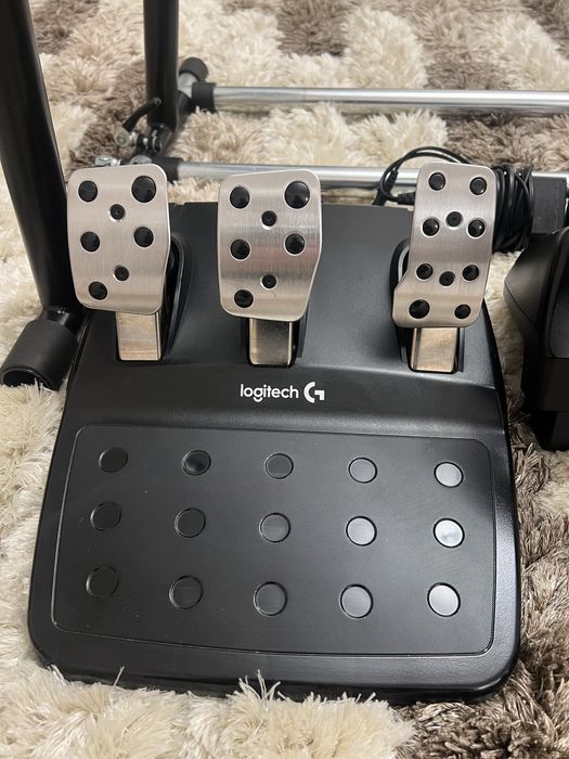 Kierownica logitech shifter + stojak