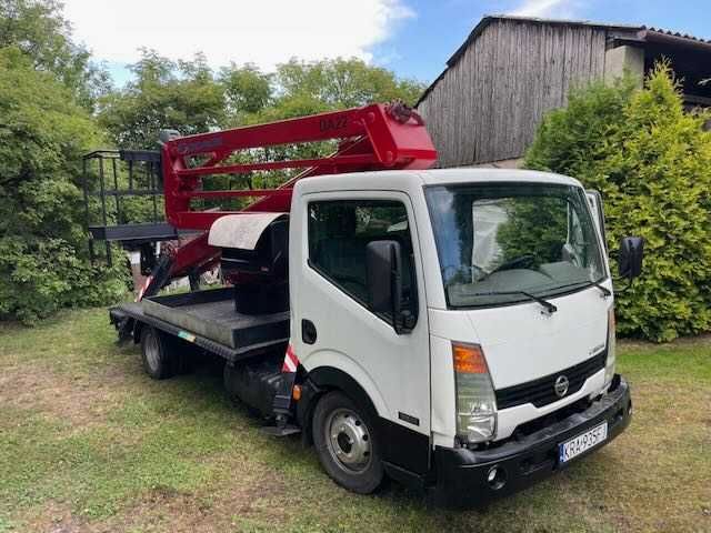 Podnośnik Koszowy - Zwyżka Nissan Cabstar Socage 20m
