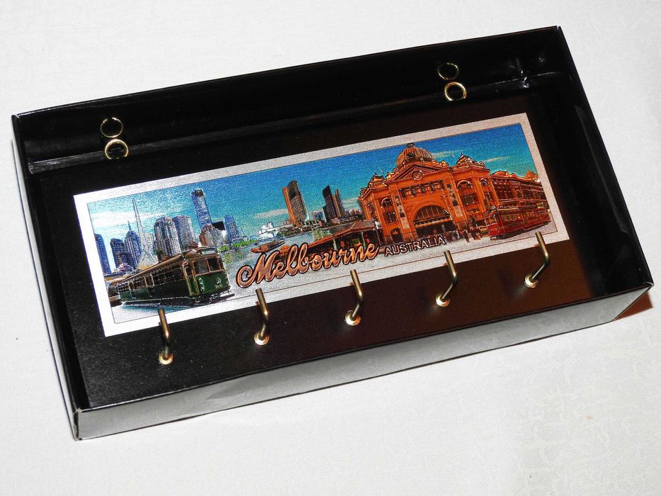 Dekoracyjny wieszak na klucze Melbourne - Australia