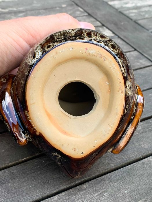 figurka porcelanowa, ceramiczna Sowa, stan idealny, Vintage