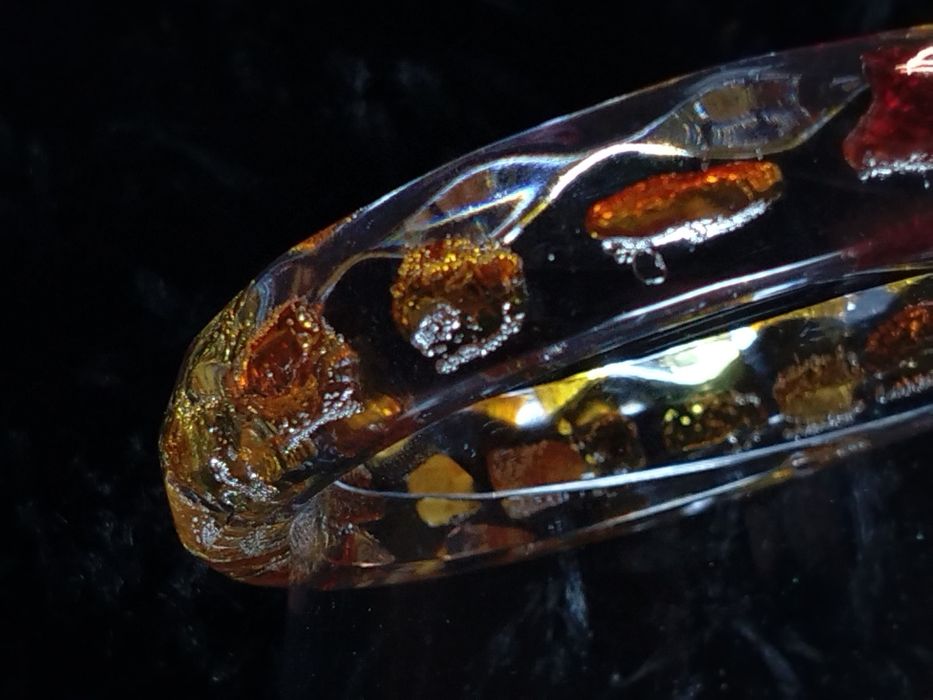 Bransoletka z bursztynami bałtyckimi