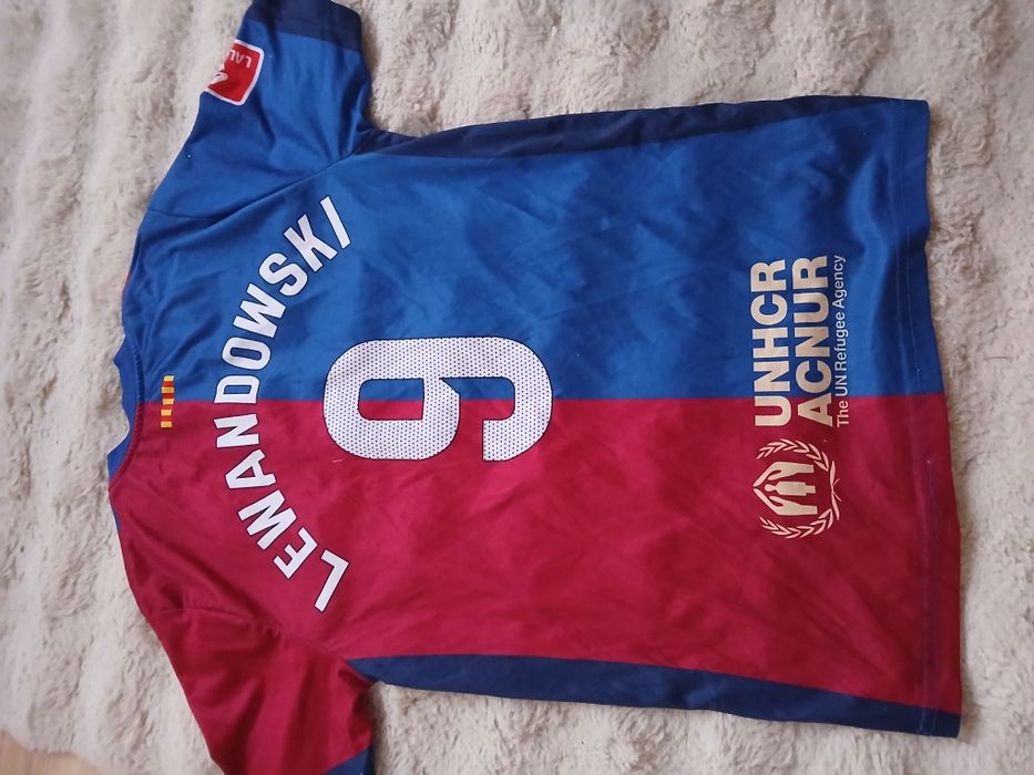 Strój Fcb nike Lewandowski