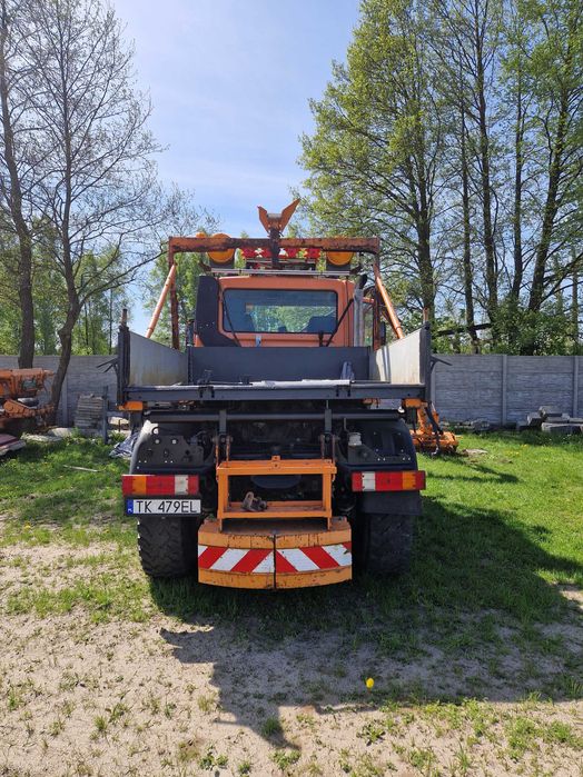Unimog u400 z kosiarkami