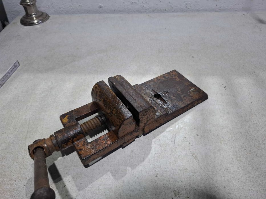 Stare imadło maszynowe 115mm