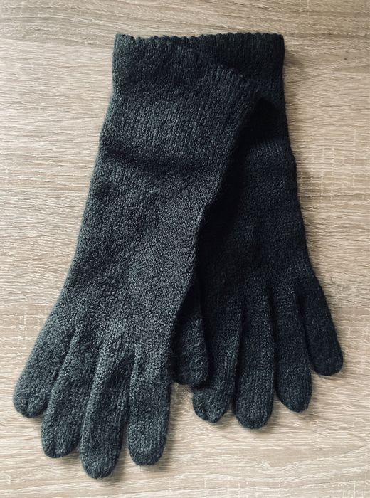 Рукавички жіночі Accessorize one size чорні трикотажні рукавиці