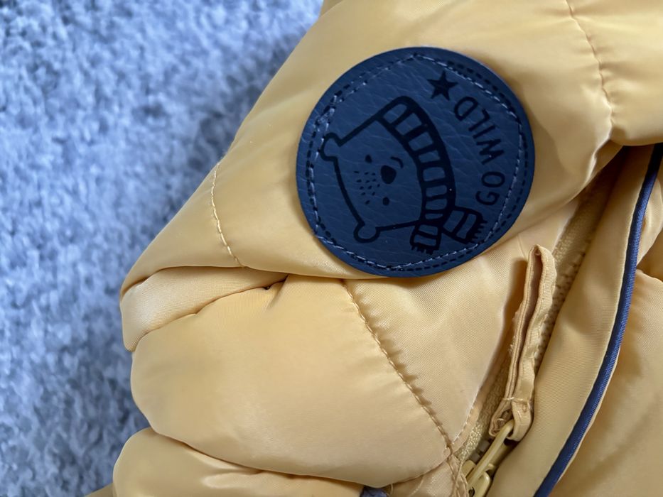 Kombinezon zimowy niemowlęcy rozmiar 62 Pepco mustard