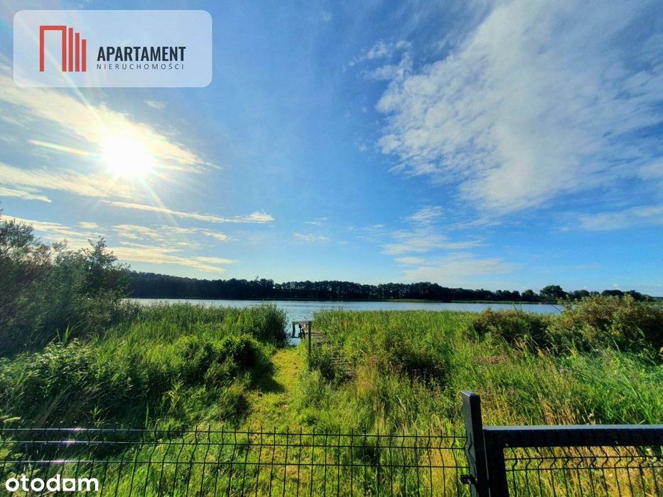 Linia brzegowa jeziora! Własny pomost!