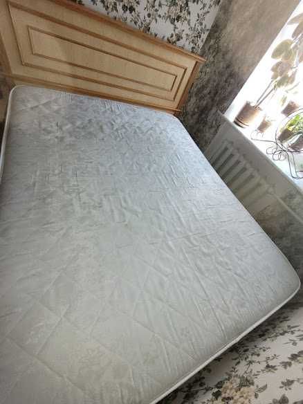 Кровать 160х2000 з матрацом зима-літо