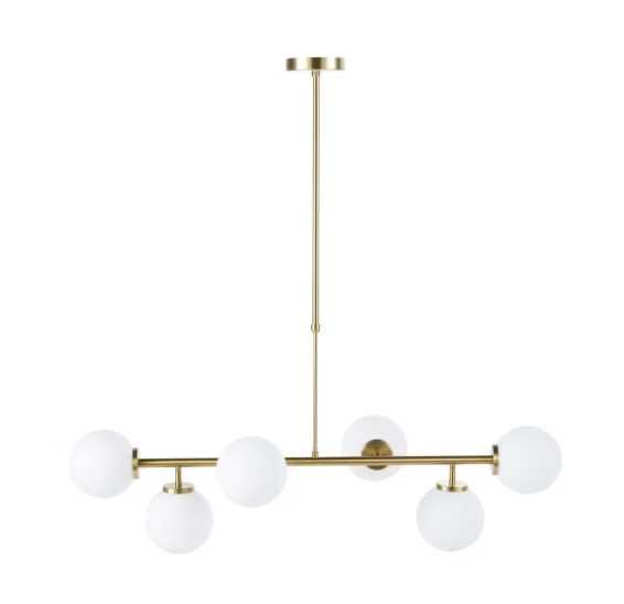 Candeeiro de teto (quase novo e com lâmpadas incluídas)