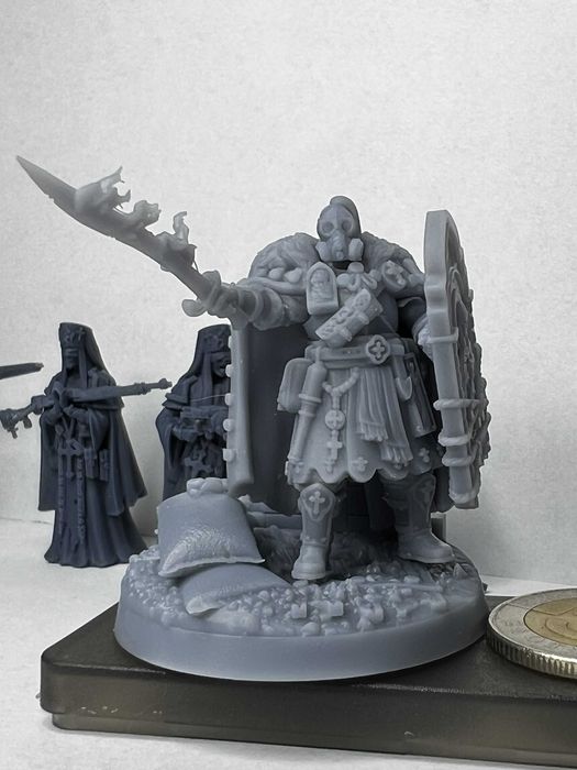 Figurki Trench Crusade – żywica ABS-like  Druk 3D, super detale