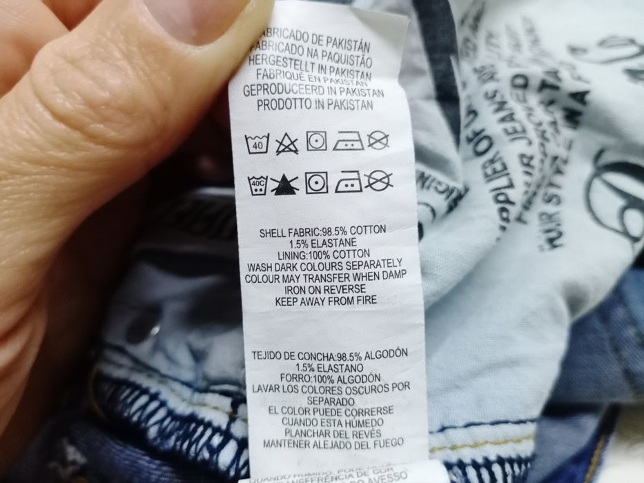 Джинсы синие Denim Co скини размер 32