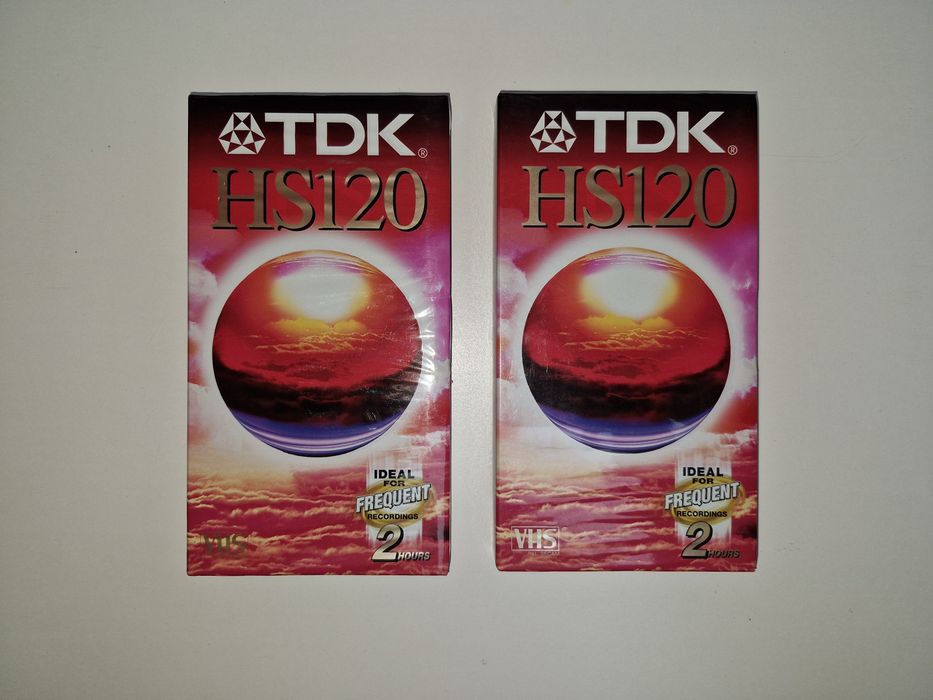 Cassetes VHS virgens