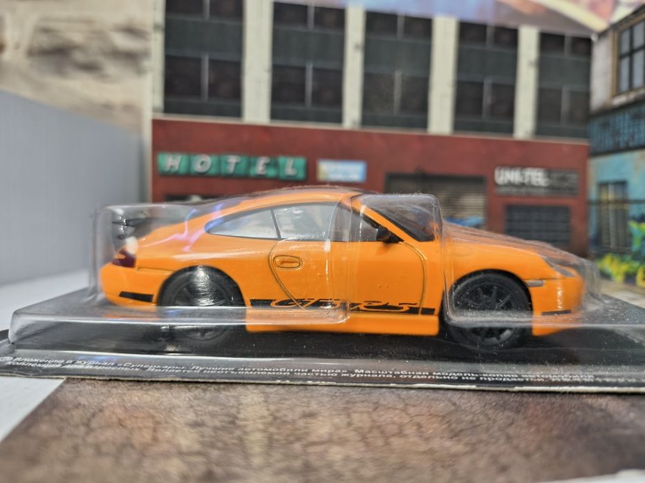 Масштабна модель авто для колекціонерів Porsche 911 GT 3. Deagostini 1/43