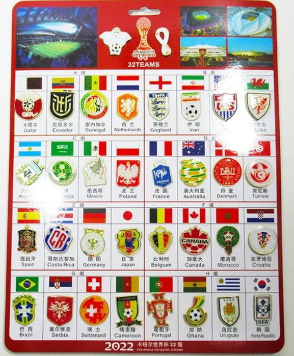 Значки Футбол Клубы Сборные Чемпионат Мира Евро