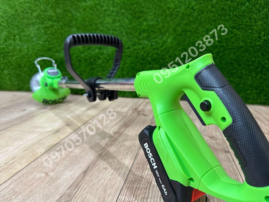 Аккумуляторный триммер BOSCH BUR179BL 36V 6Ah Штанга телескопическая
