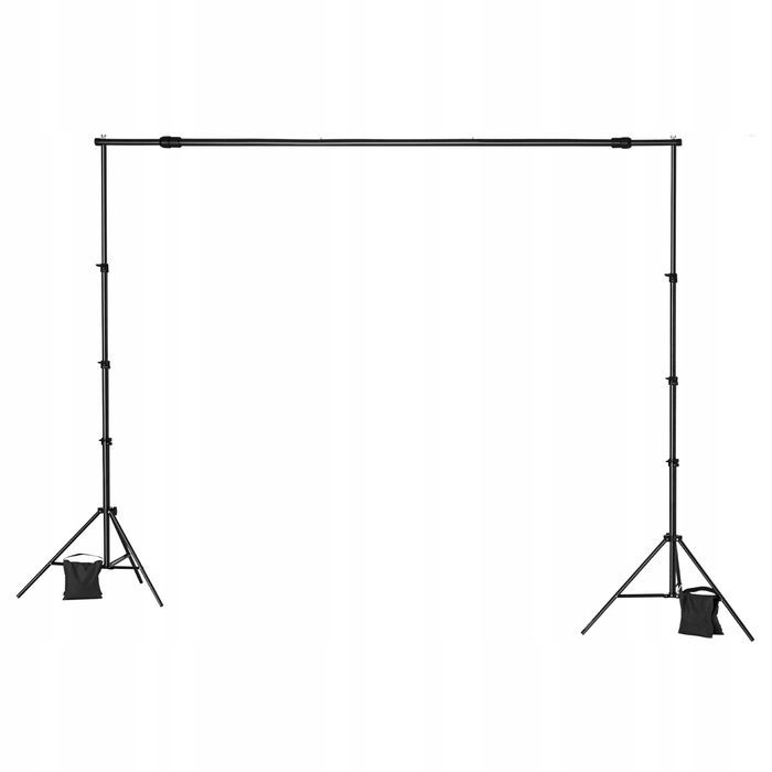 VEVOR statyw do tła regulowany 213X300 cm zestaw na tło foto studio