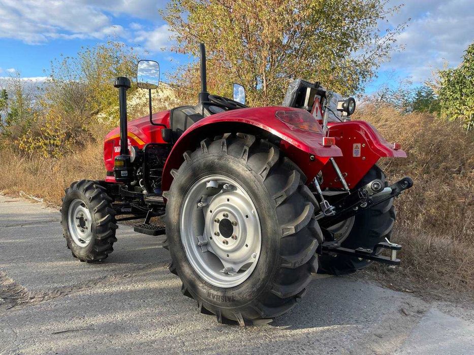 Мінітрактор Dongfeng DF-404 DHL (40 к.с., 4×4, червоний)