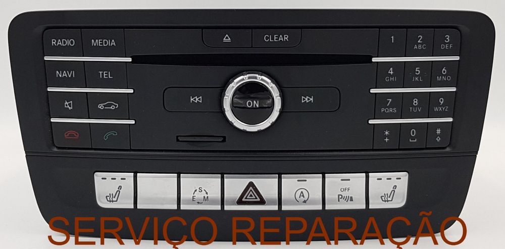 Mercedes benz rádio ntg 5.1  ntg 5.2 gps comand