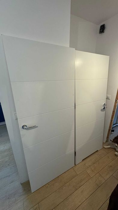 Drzwi bezprzylgowe PORTA VECTOR PREMIUM BIAŁE PRAWE uniwersalne porządne ciężkie