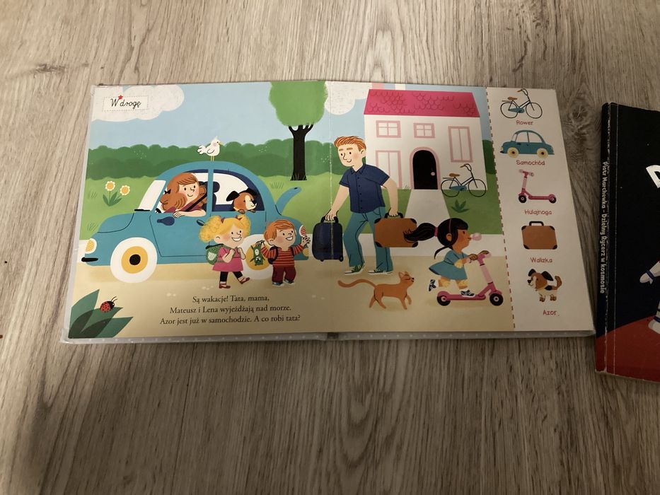 Poszukaj i znajdź w drogę oraz dzielny rycerz w kosmosie interaktywne