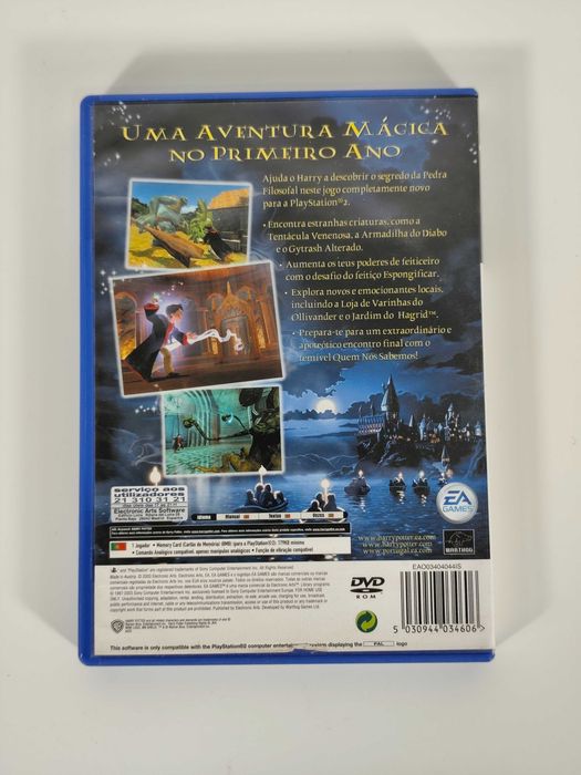 Harry Potter e a Pedra Filosofal PS2 Playstation 2