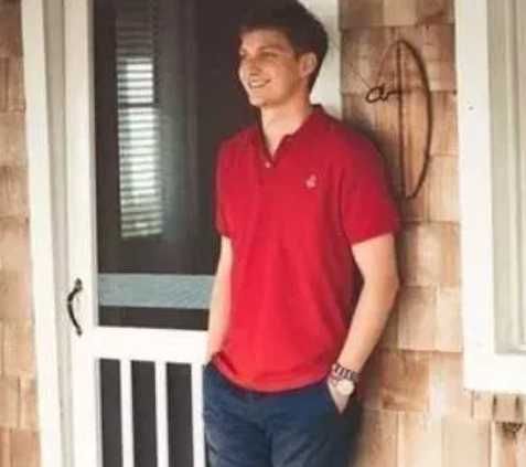 Красная футболка поло ASHWORTH с логотипом р.L 48-50