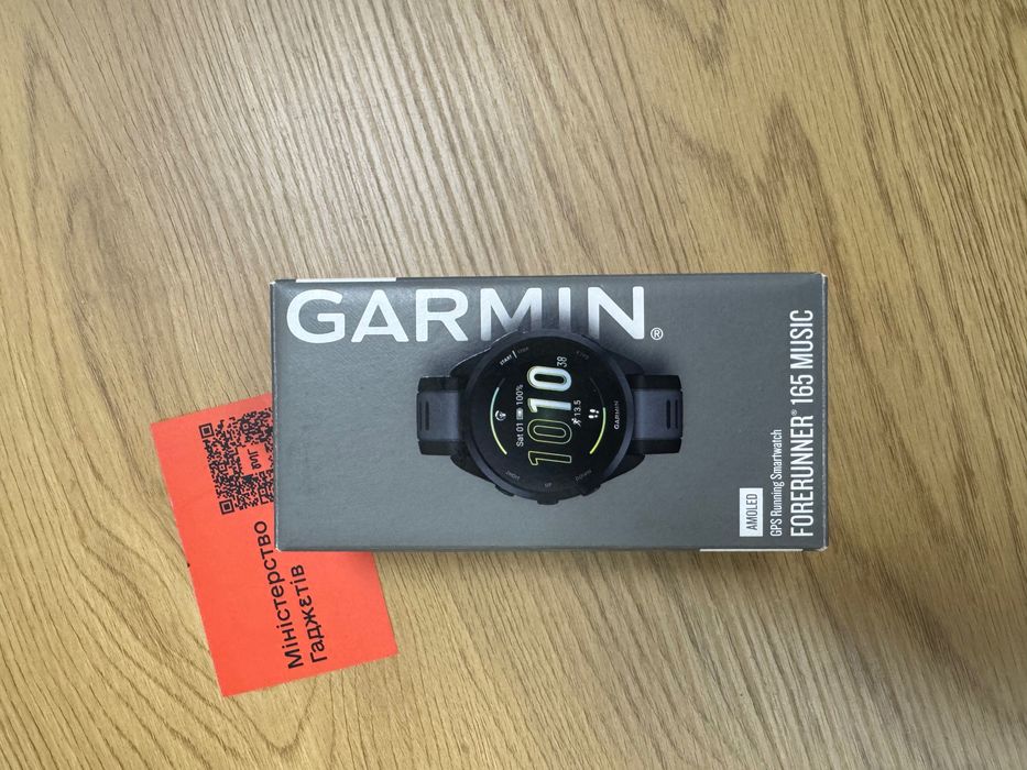 Garmin Forerunner 165 Music AMOLED Black/Slate Gray 010-02863-30