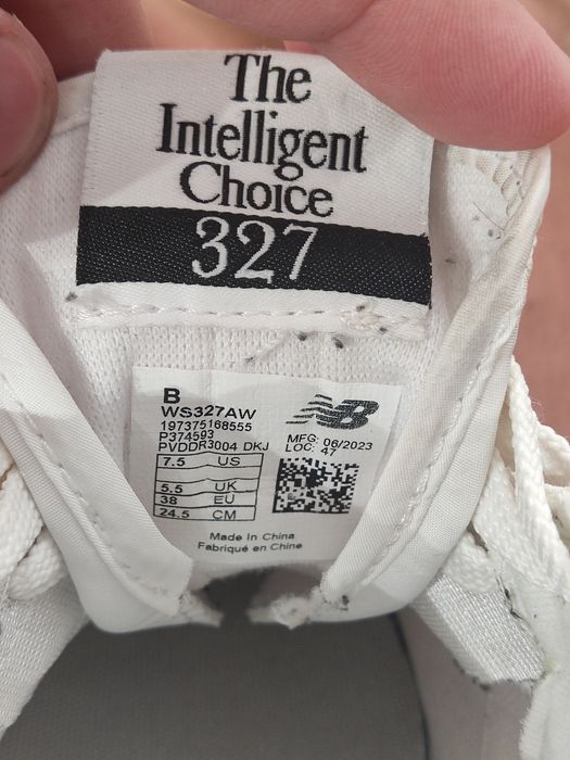Кросівки New Balance 327 WS327AW Sea Salt, розмір 39