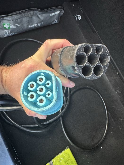 Кабель 480v 32a delphi type 2 перехідник type2