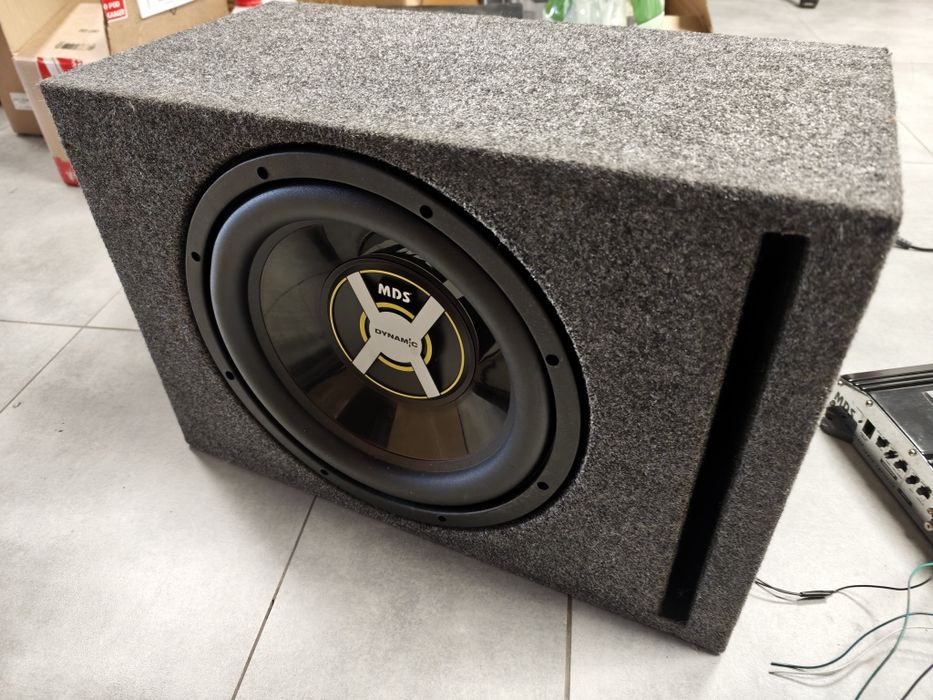 Subwoofer MDS 12cali bass-reflex