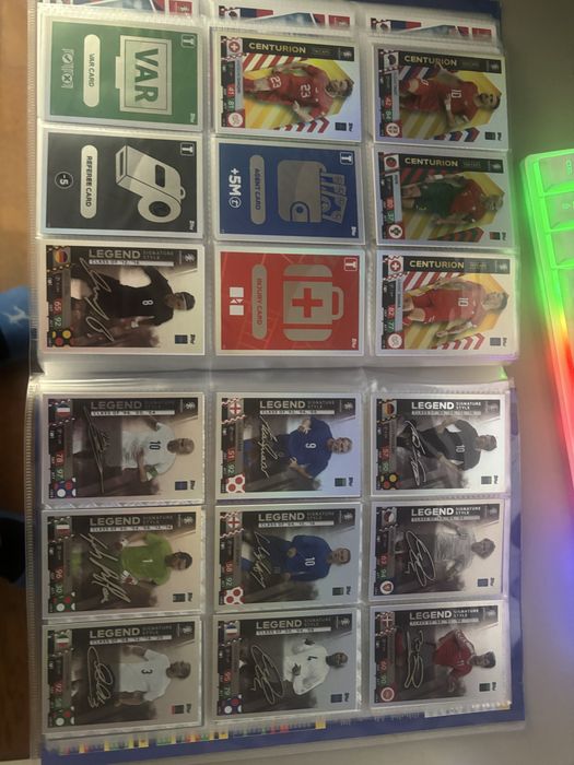 Euro 2024 Match Attax Cardeneta com 420 cartas