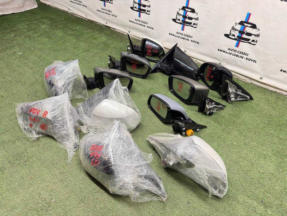 Дзеркало BMW G20 G30 G15 G11 G05 X5 G06 X6 G07 G24 G32 G12 G01 G02 зеркало бічне комплектне праве ліве левое дзеркала БМВ Г05 Г06 Г01 Г10 Г20 F36 F32