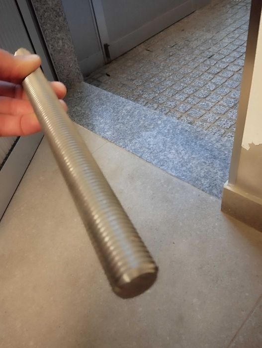 Baroes roscados em inox