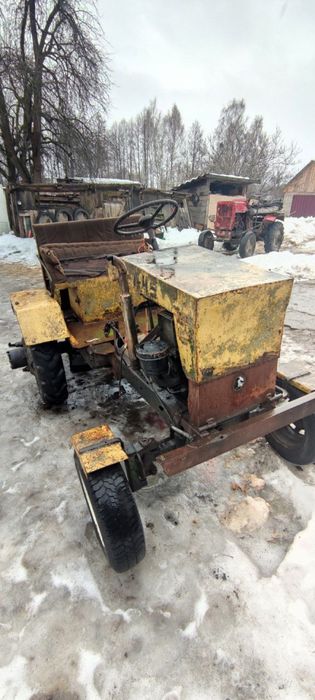 Трактор саморобний