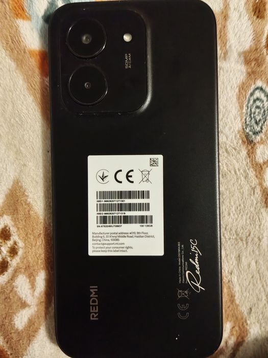 Sprzedam telefon Redmi 15c 8gb+ 128gb