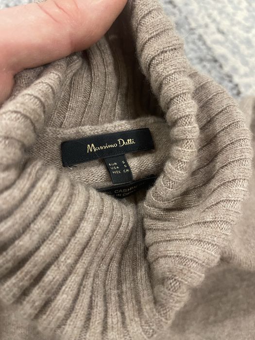 Massimo dutti свитер шерсть с кашемиром