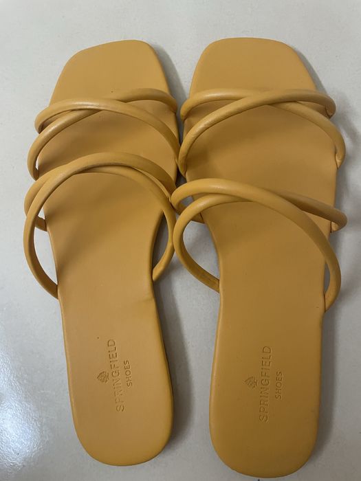 Sapato raso mostarda