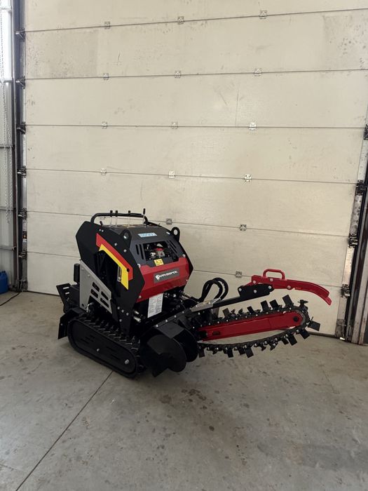 WYNAJEM Koparka łańcuchowa z napędem DR-TR-20Pro na gąsienicach hydrauliczna MASZYNY RENT