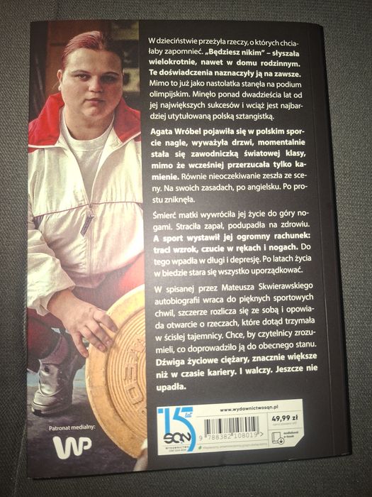 Agata Wróbel ciężar życia autobiografia