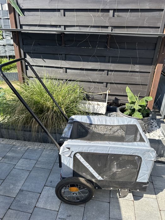 Przyczepka rowerowa dla zwierzat zakupow itd