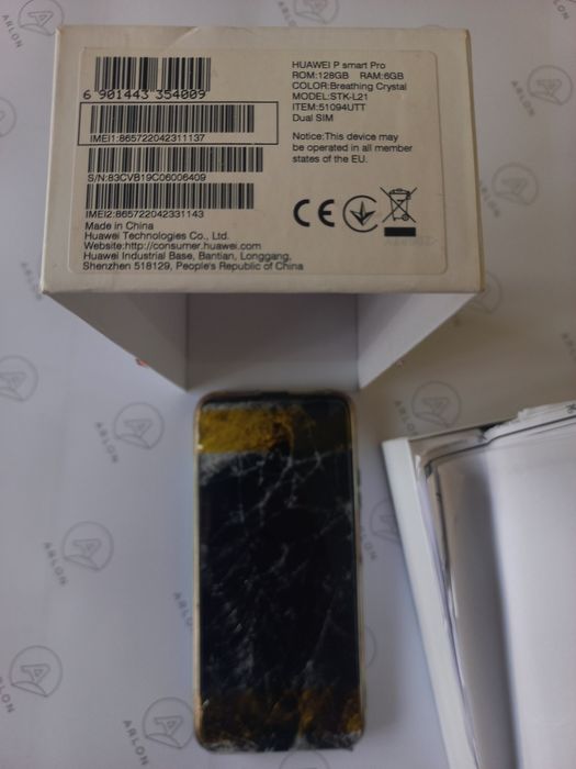Huawei P Smart Pro 128GB USZKODZONY