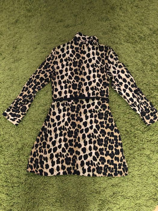Сукня- сорочка Zara,в лео принт.