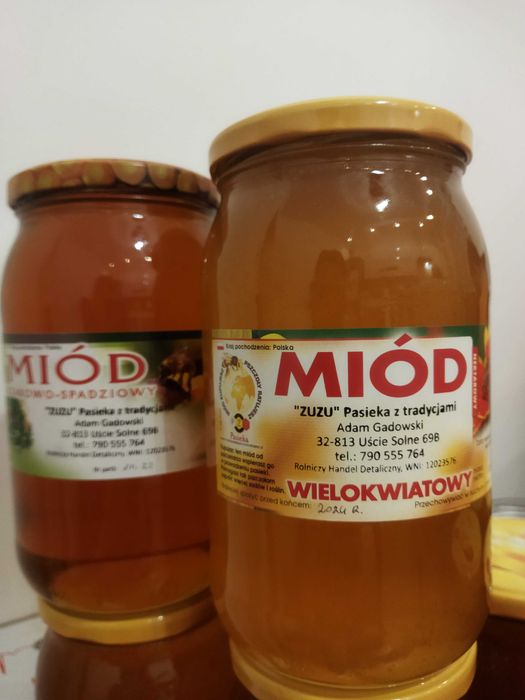 Miód z własnej pasieki