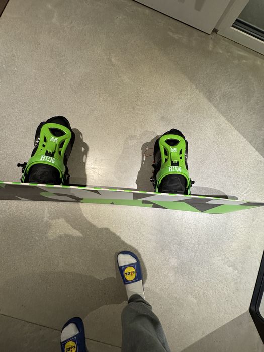 Deska volk wiazania ride i buty nitro 42
