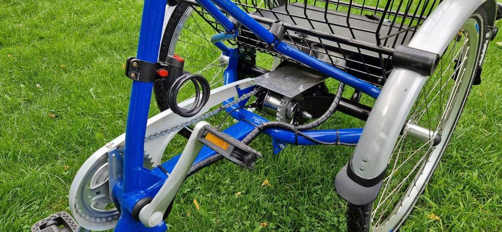 Rower elektryczny  3-kołowy , niemiecki,  na gwarancji